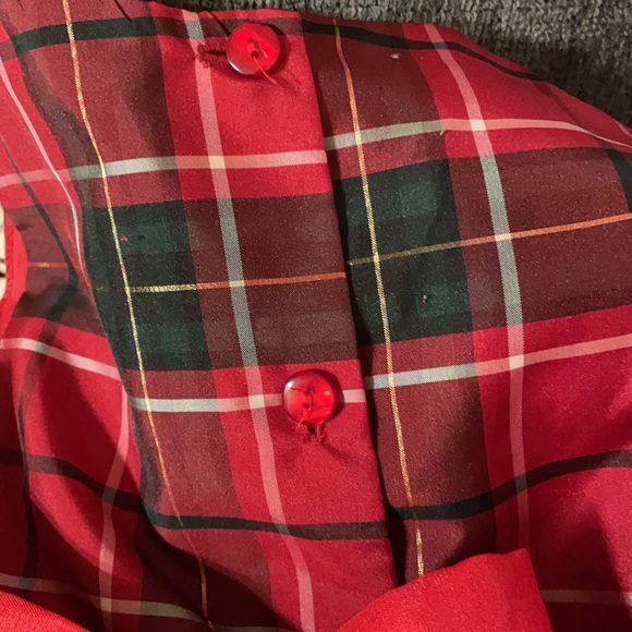 Blueberi Boulevard Plaid 🎄Holiday Dress Sz 6 - Picture 10 of 11